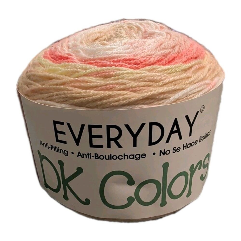 PREMIER DK COLORS Cake Yarn Anti Pilling #3 DK Light Acrylic Sherbet 1071-12